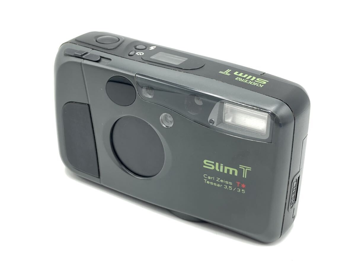 KYOCERA SlimT Carl Zeiss T Tesser3.5/35 コンパクトフィルムカメラ KYOCERA SlimT Carl Zeiss T Tesser3.5/35 コンパクトフィルムカメラ