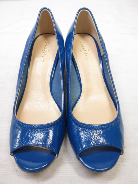HH超美品 【コールハーン COLE HAAN】 レザー ウェッジソール HH超美品 【コールハーン COLE HAAN】 レザー ウェッジソール
