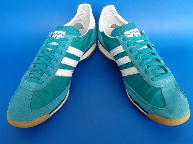 13969■16年制 adidas SL72 アディダス ナイロン エメラルド グリーン 27 S79000 ビンテージ