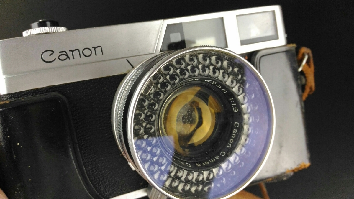 Canon canonet フィルムカメラ 撮影 趣味 レトロ キャノン 売り切り お得◇78_画像1