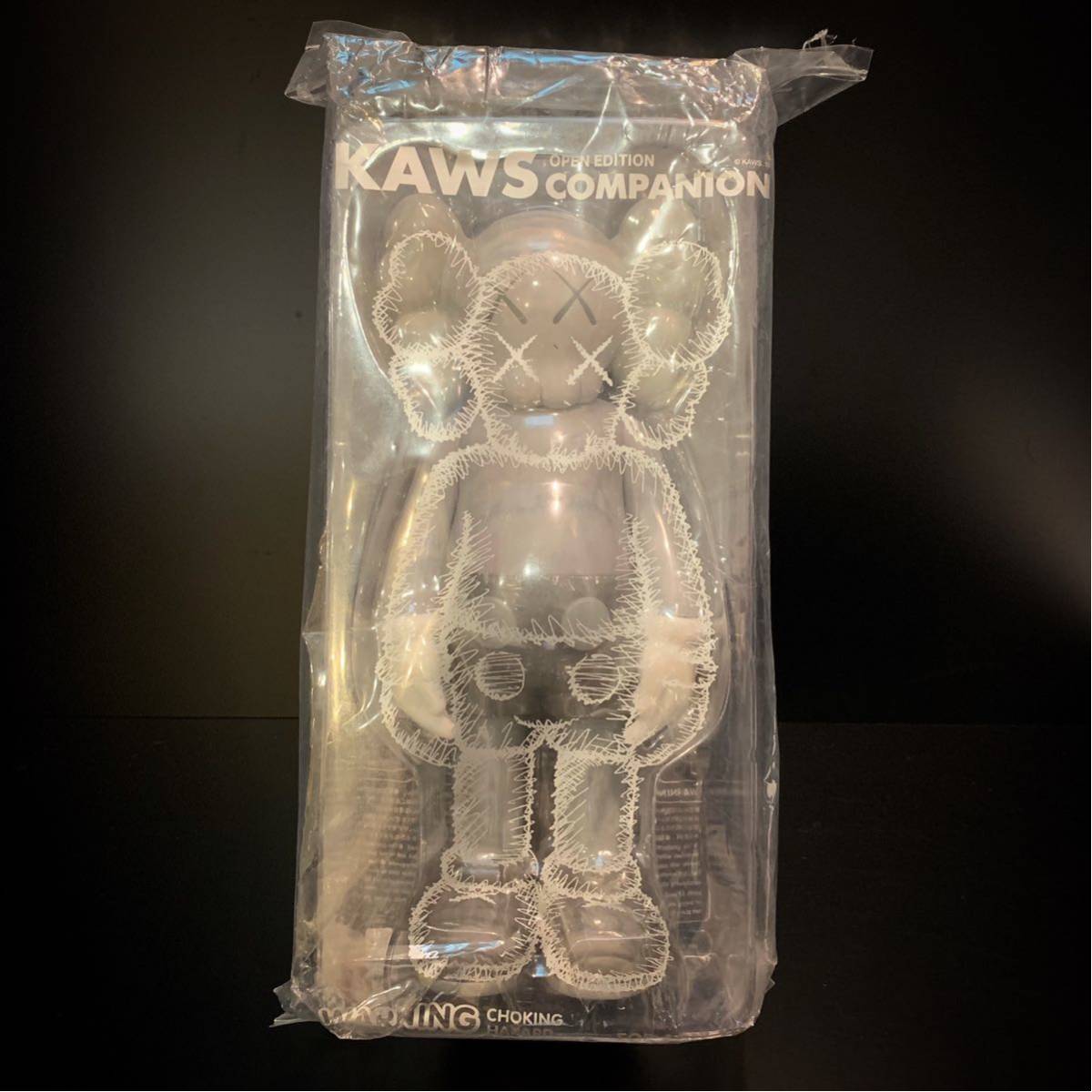  原文:Toy Plus限定 MEDICOM TOY KAWS COMPANION OPEN EDITION / GREY / ベアブリック カウズ フィギュア