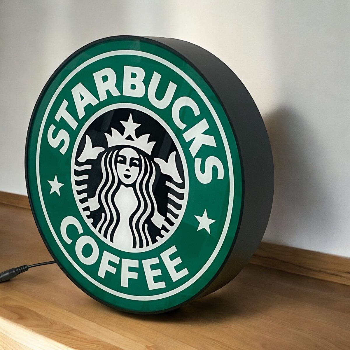 スターバックス 旧ロゴ看板ライトレプリカ 新品未使用 Starbucks スターバックス 旧ロゴ看板ライトレプリカ 新品未使用 Starbucks