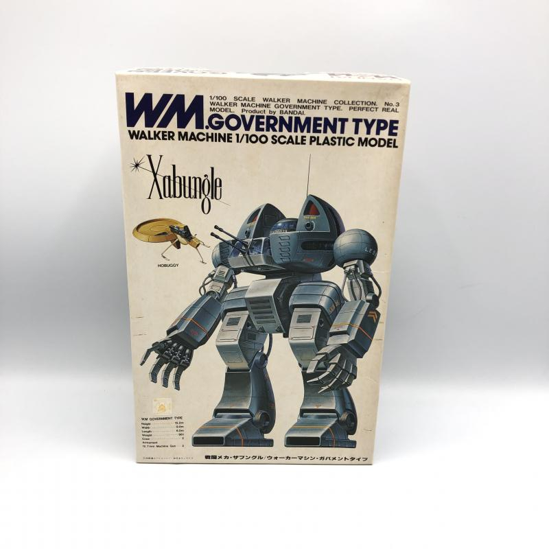 バンダイ 1/100 戦闘メカ・ザブングル ウォーカーマシン ガバメントタイプ プラモデル 未組立品 BANDAI
