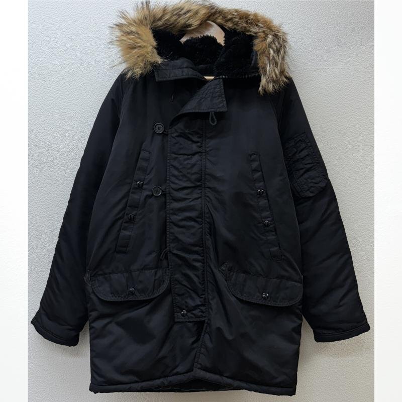 スピーワック 1N3BFC USA製 N-3B IDEAL ZIP ミリタリー フライト ジャケット、上着 ジャケット、上着 40 黒 / ブラック