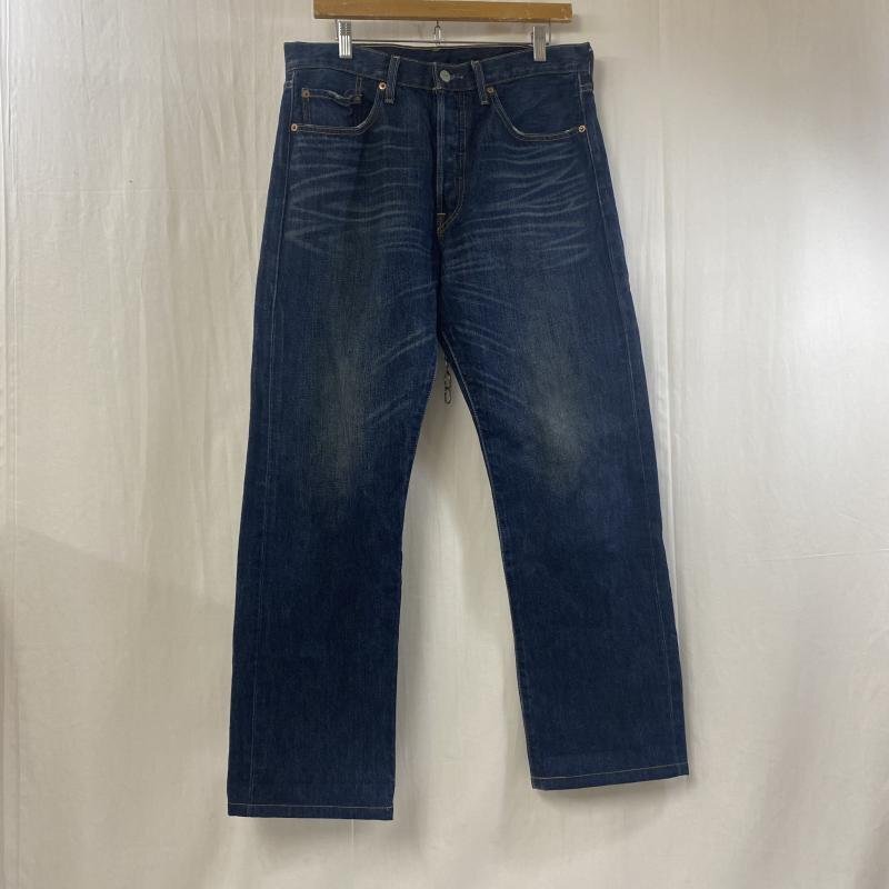 リーバイス Levi's 501 フィリピン製 W33 L32 インディゴブルー ※裾上げあり ボタンフライ パンツ パンツ 33インチ 無地
