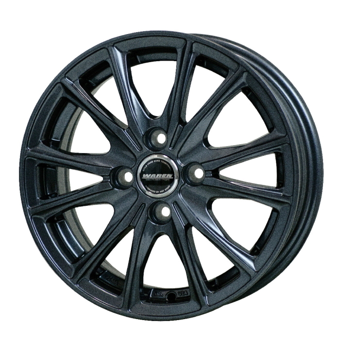 ECOPIA NH200C 185/55R15 Waren W05 ガンメタリック 15インチ 5.5J+38 4H-100 4本セット