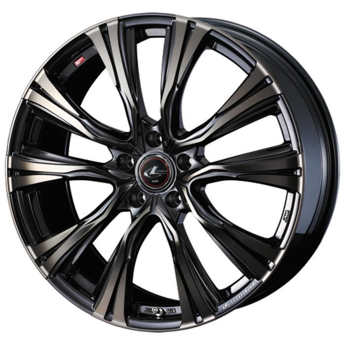 BRIDGESTONE ALENZA LX100 245/45R20 LEONIS VR PBMC/TI 20インチ 8.5J+45 5H-114.3 4本セット