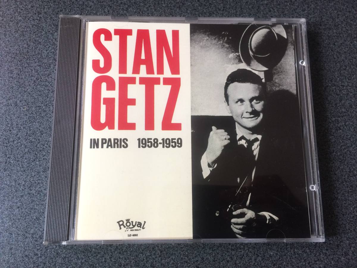 ★☆【CD】STAN GETZ IN PARIS 1958-1959 / スタン・ゲッツ☆★_画像1