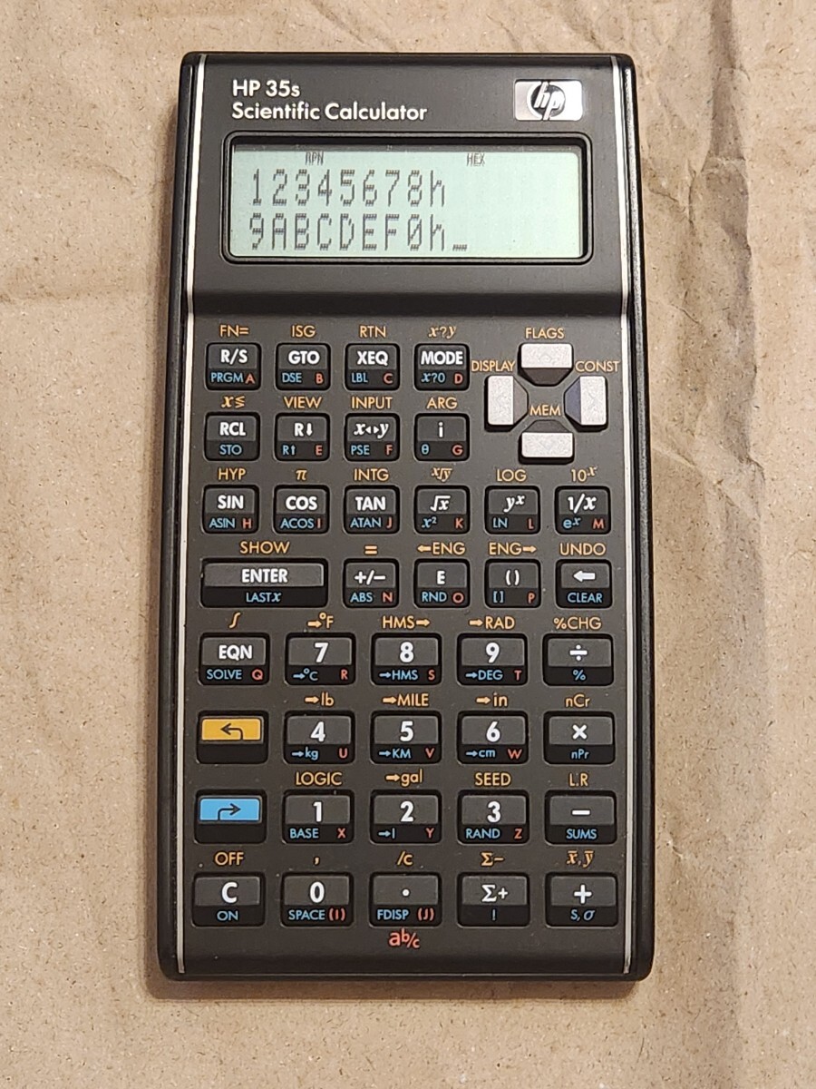 Yahoo!オークション - Hewlett Packard 関数電卓 HP 35s Yahoo!オークション - Hewlett Packard 関数電卓 HP 35s