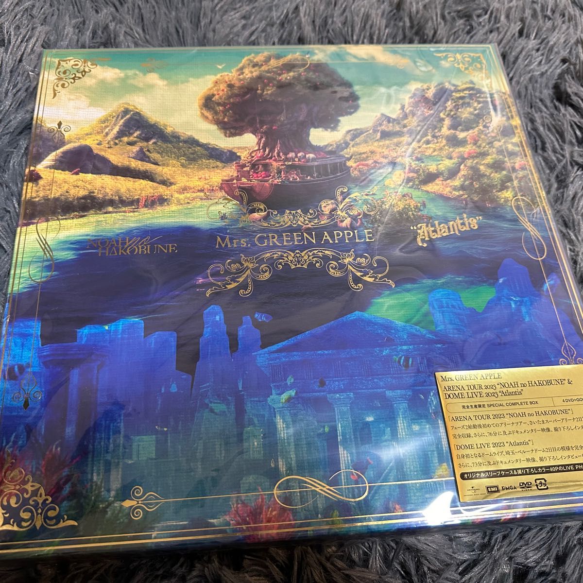 Mrs GREEN APPLE 完全生産限定版 CD DVDセット Atlantis NOAH no Mrs GREEN APPLE 完全生産限定版 CD DVDセット Atlantis NOAH no