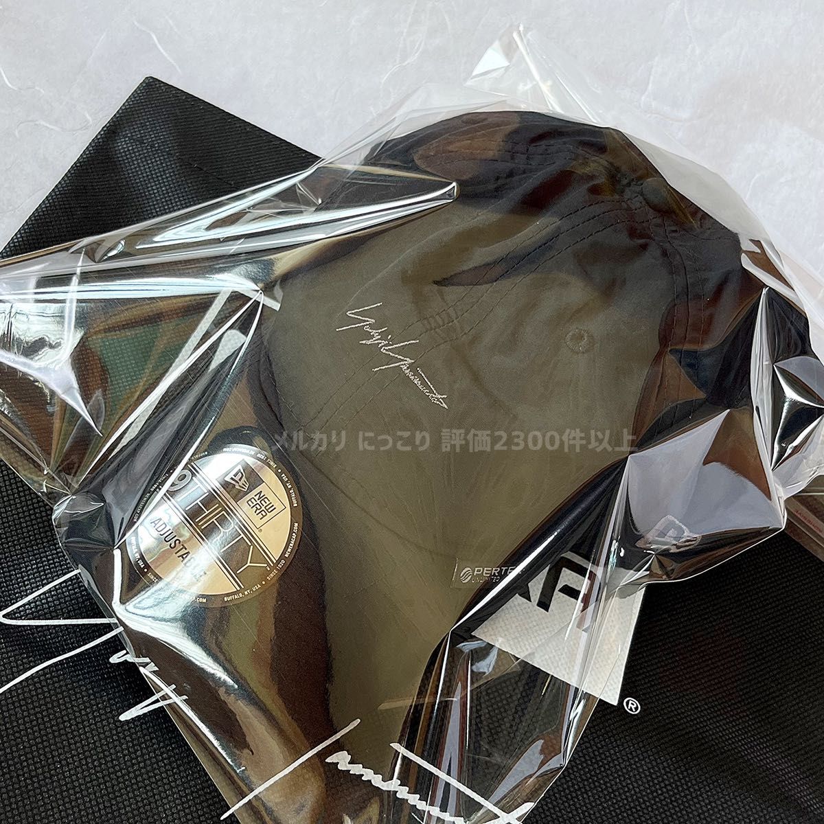 ショッパー付 SS23 ヨウジヤマモト ニューエラ キャップ PERTEX ショッパー付 SS23 ヨウジヤマモト ニューエラ キャップ PERTEX