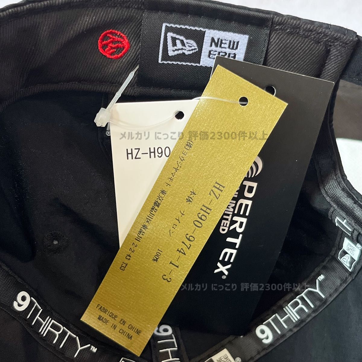 ショッパー付 SS23 ヨウジヤマモト ニューエラ キャップ PERTEX ショッパー付 SS23 ヨウジヤマモト ニューエラ キャップ PERTEX