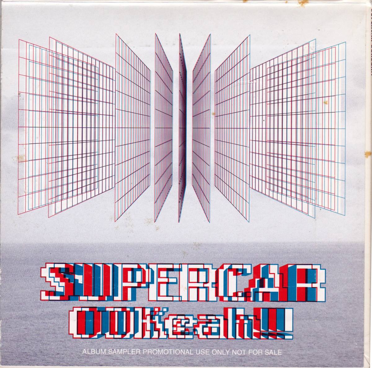 *CD суперкар SUPERCAR!OOKeah!! SAMPLER бумага jacket specification /B