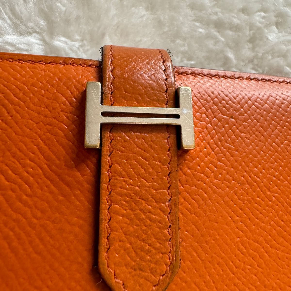 美品】 331 HERMES エルメス ベアン スフレ 2つ折り長財布 美品】 331 HERMES エルメス ベアン スフレ 2つ折り長財布