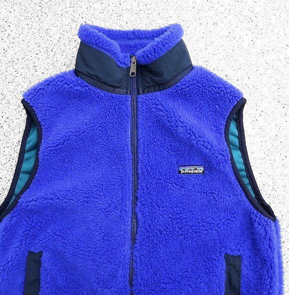 豪奢な 良品 S フカフカ フリース PEF VEST RETRO-X 90s 初期型