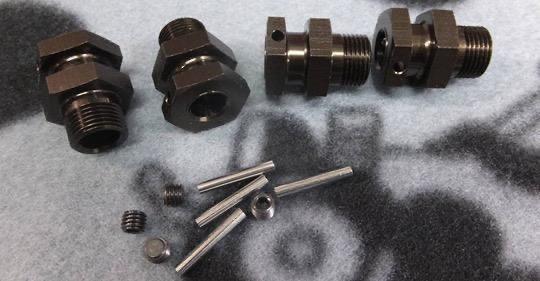 マッドクラッシャー 京商 マッドクラッシャー USA-1用 ワイドハブ17ミリ 1台分 送料