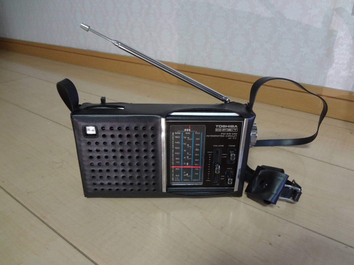 Yahoo!オークション - 東芝 3バンド IC ラジオ /RP-77F ( IC77 ) Yahoo!オークション - 東芝 3バンド IC ラジオ /RP-77F ( IC77 )