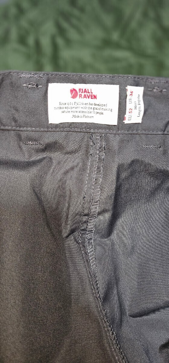 フェールラーベン Fjllrven Vidda Pro パンツ EU52 jp98 ダーク フェールラーベン Fjllrven Vidda Pro パンツ EU52 jp98 ダーク