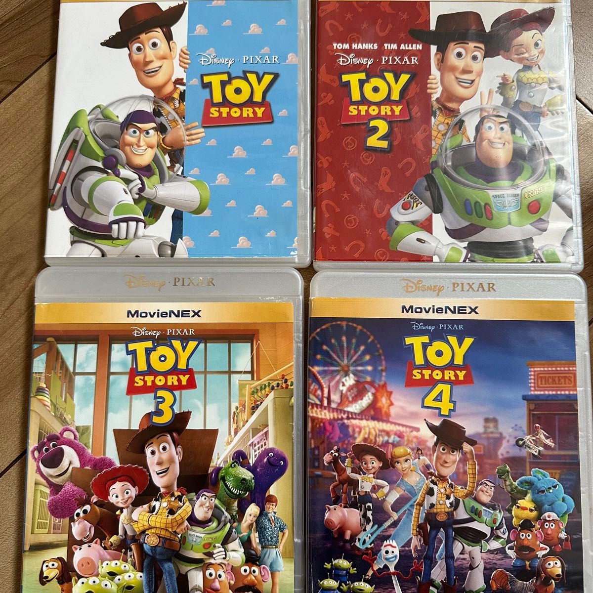 トイストーリー シリーズ4作品 DVD &ブルーレイセット デジタルコピー付き トイストーリー シリーズ4作品 DVD &ブルーレイセット デジタルコピー付き
