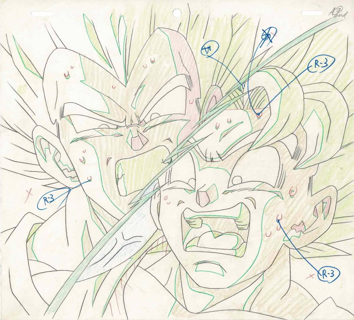 ドラゴンボールZ グルド セル画 動画 原画 背景画 鳥山明 前田実 ドラゴンボールZ グルド セル画 動画 原画 背景画 鳥山明 前田実
