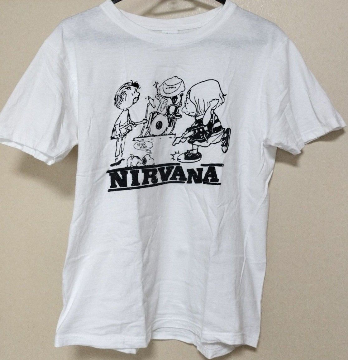 SNOOPY NIRVANA ニルヴァーナ 白 半袖Tシャツ Мサイズ|Yahoo SNOOPY NIRVANA ニルヴァーナ 白 半袖Tシャツ Мサイズ|Yahoo