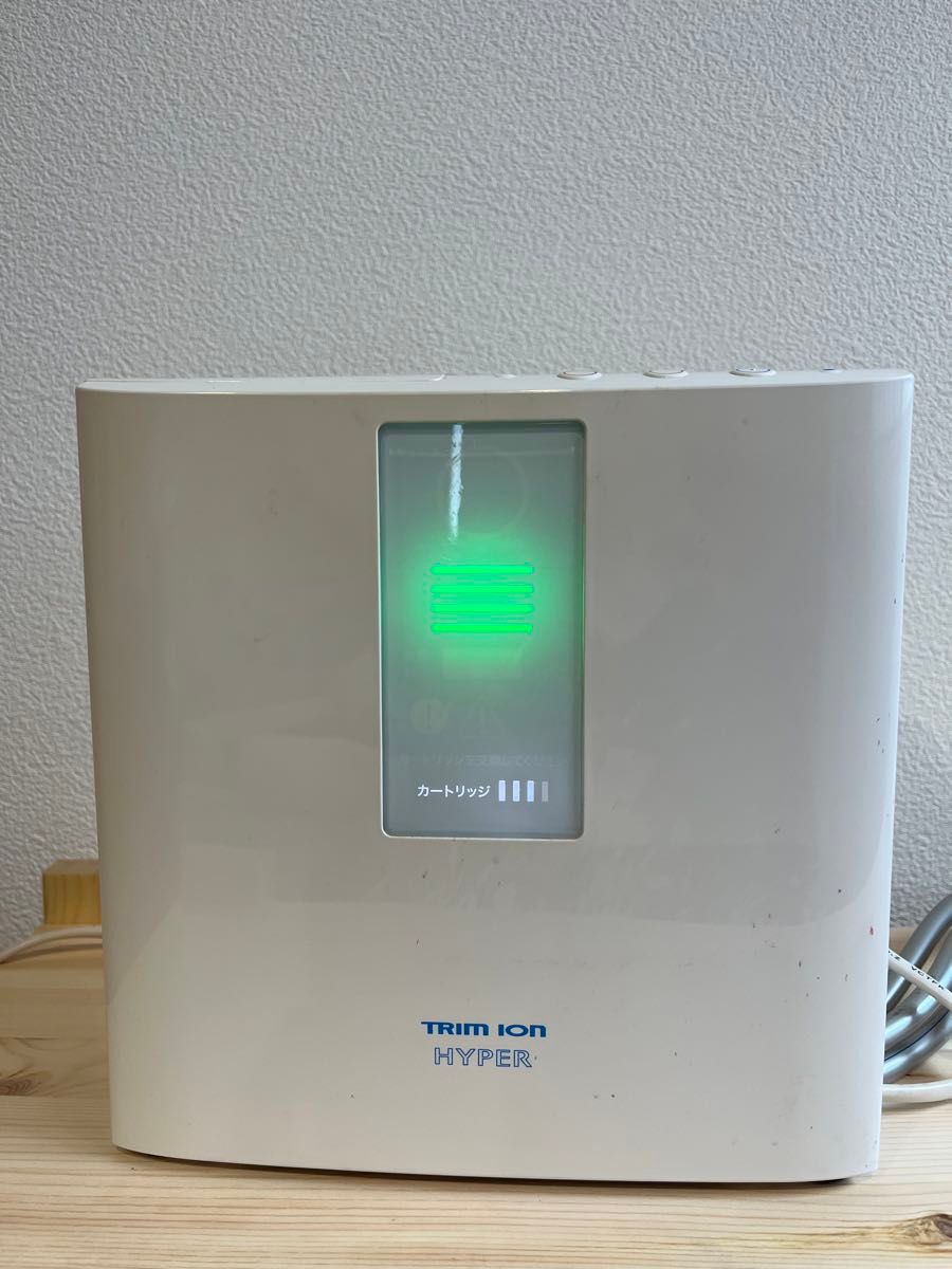 ジャンク扱い】日本トリム TRIM ION HYPER 連続式電解水生成器 ジャンク扱い】日本トリム TRIM ION HYPER 連続式電解水生成器