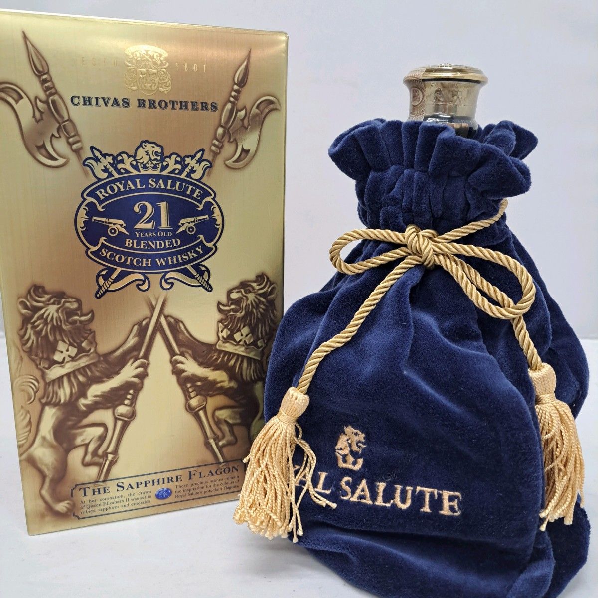 ロイヤルサルート ROYAL SALUTE 21年 ウイスキー スコッチ 巾着 ロイヤルサルート ROYAL SALUTE 21年 ウイスキー スコッチ 巾着