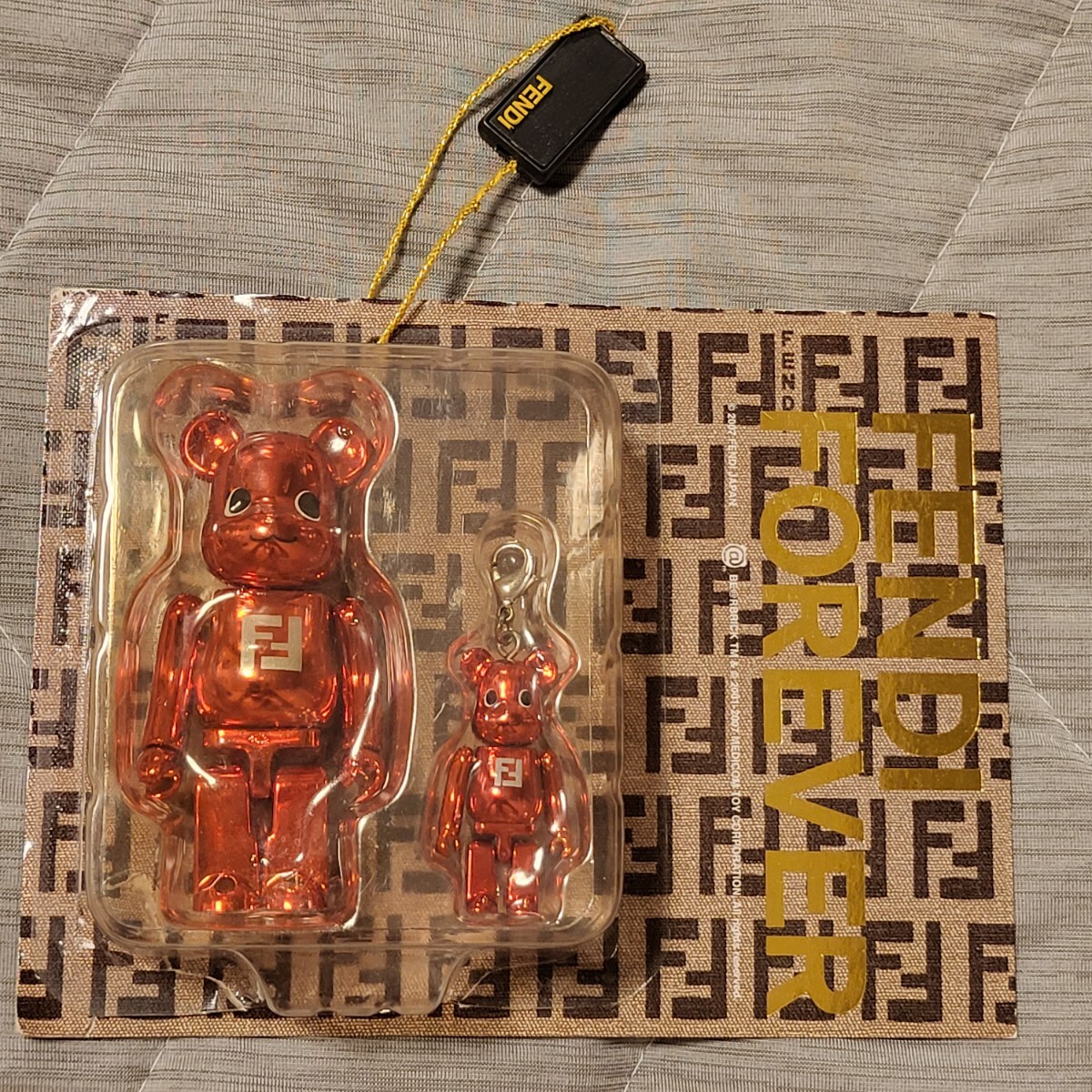 6800円 ベアブリック FENDI レッド 100% 50% BE@RBRICK 6800円 ベアブリック FENDI レッド 100% 50% BE@RBRICK