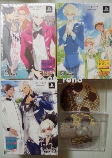 PSP】TOKYOヤマノテBOYS Portable 限定版 3本セット Rejet PSP】TOKYOヤマノテBOYS Portable 限定版 3本セット Rejet