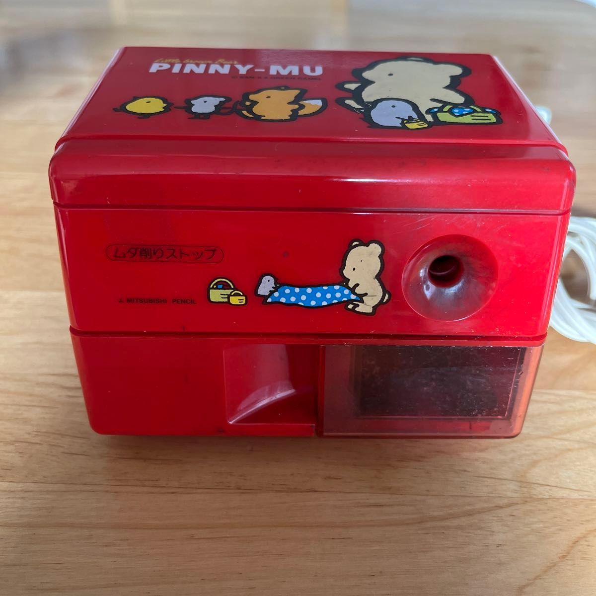 昭和レトロ 三菱 電動鉛筆削り PINNY-MU 赤|Yahoo!フリマ(旧 昭和レトロ 三菱 電動鉛筆削り PINNY-MU 赤|Yahoo!フリマ(旧