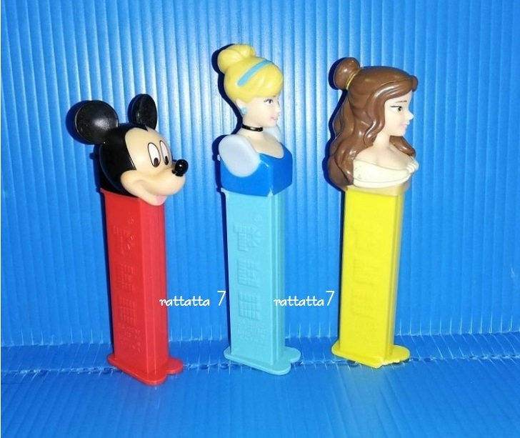 ☆PEZ☆DISNEY☆Cinderella☆Dispenser☆ペッツ☆ミッキーマウス☆シンデレラ☆美女と野獣☆ベル☆セット☆プリンセス☆ディズニー_画像3