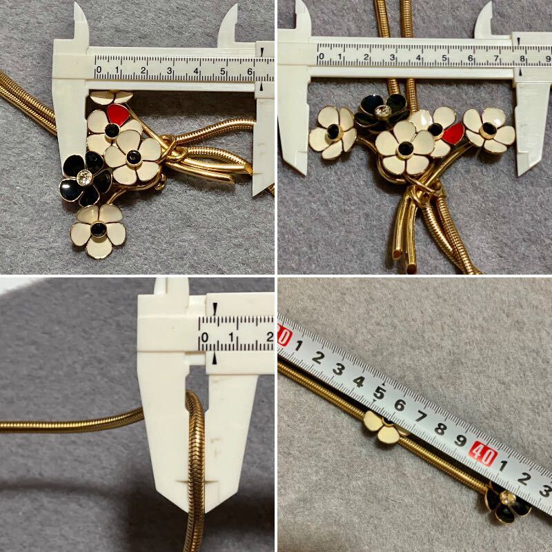 ws1100】美品 SONIA RYKIEL ソニアリキエル フラワー ネックレス ws1100】美品 SONIA RYKIEL ソニアリキエル フラワー ネックレス