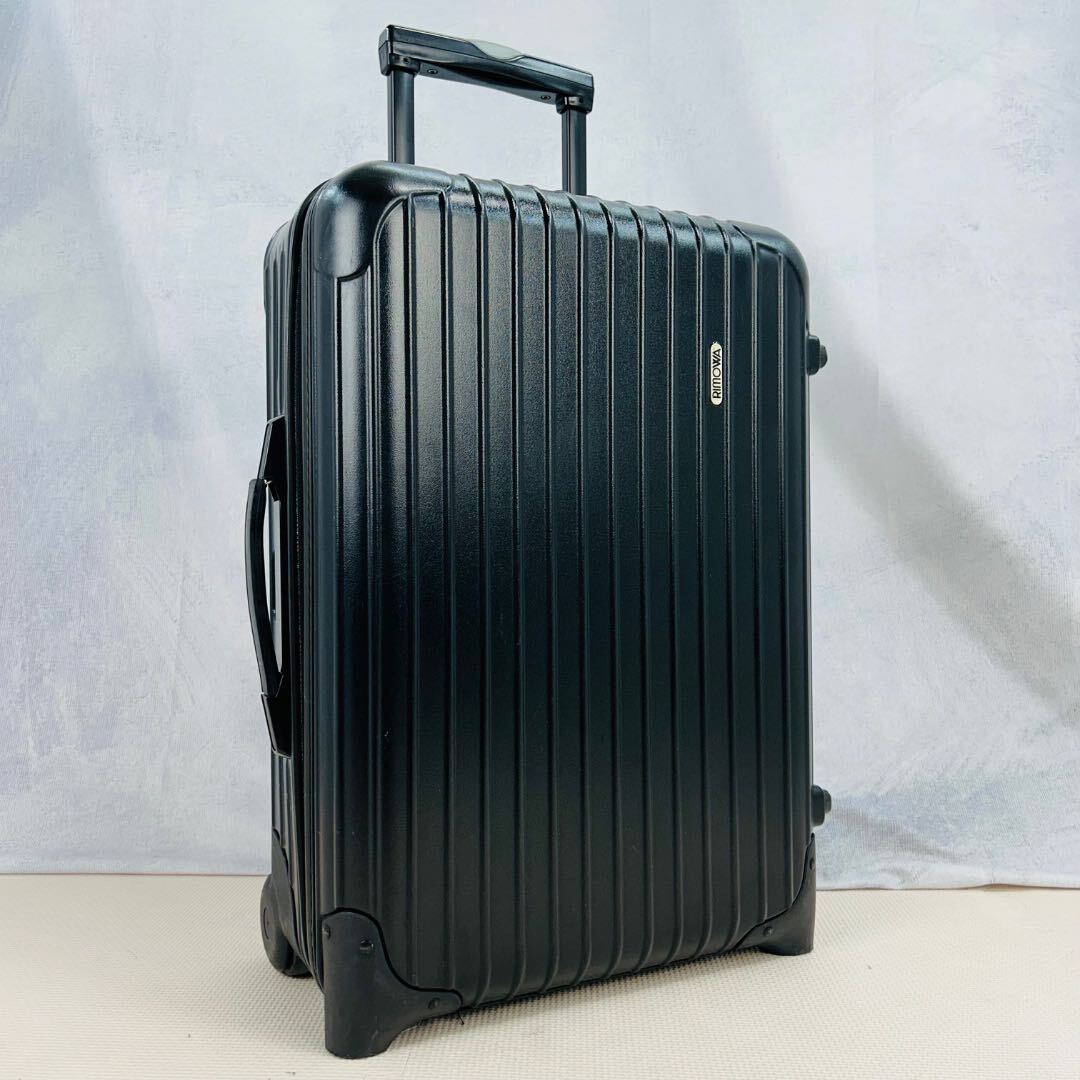 RIMOWAサルサ 35Lサイズ ブラック黒 状態良好 話しかけ RIMOWAサルサ 35Lサイズ ブラック黒 状態良好 話しかけ