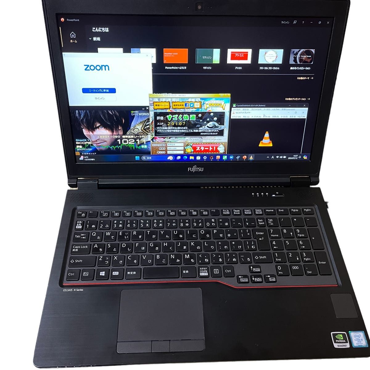 富士通 H780/第8-i5/1TBHDD&SSD256GB 16GB FF14 原神 フォート 富士通 H780/第8-i5/1TBHDD&SSD256GB 16GB FF14 原神 フォート