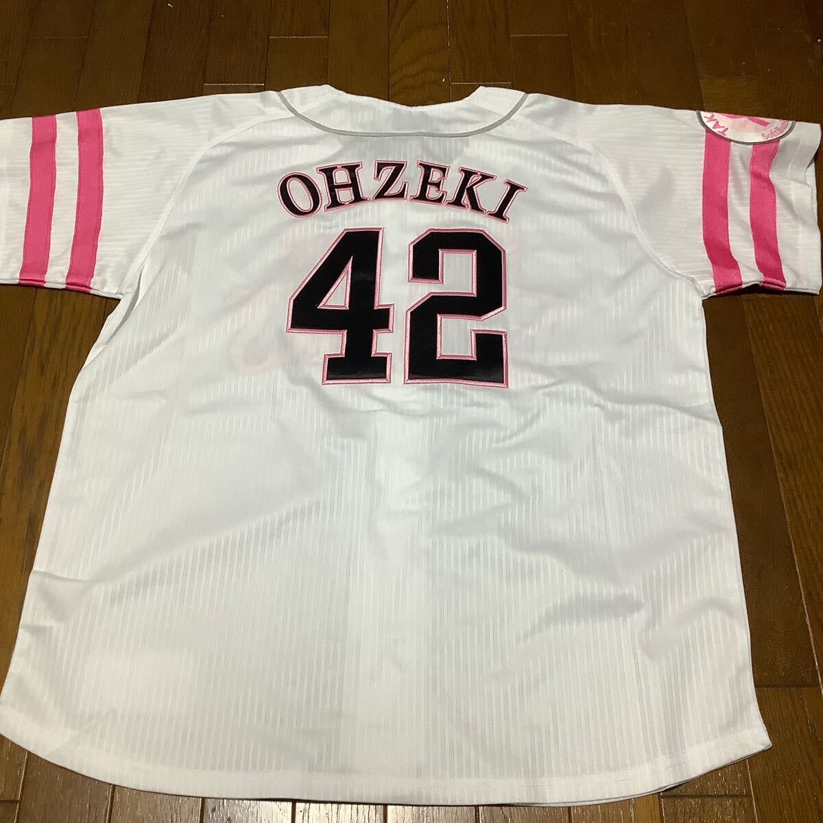福岡ソフトバンクホークス 大関友久 ユニフォーム ピンクリボン 福岡ソフトバンクホークス 大関友久 ユニフォーム ピンクリボン