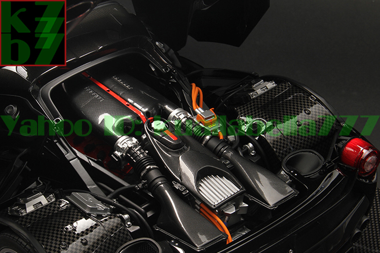 【玩具模型】AMALGAM FERRARI LAFERRARI APERTA 2016 アマルガムフェラーリスーパーカー人気合金模型車ミニカーコレクション1:8スケールS57_画像9