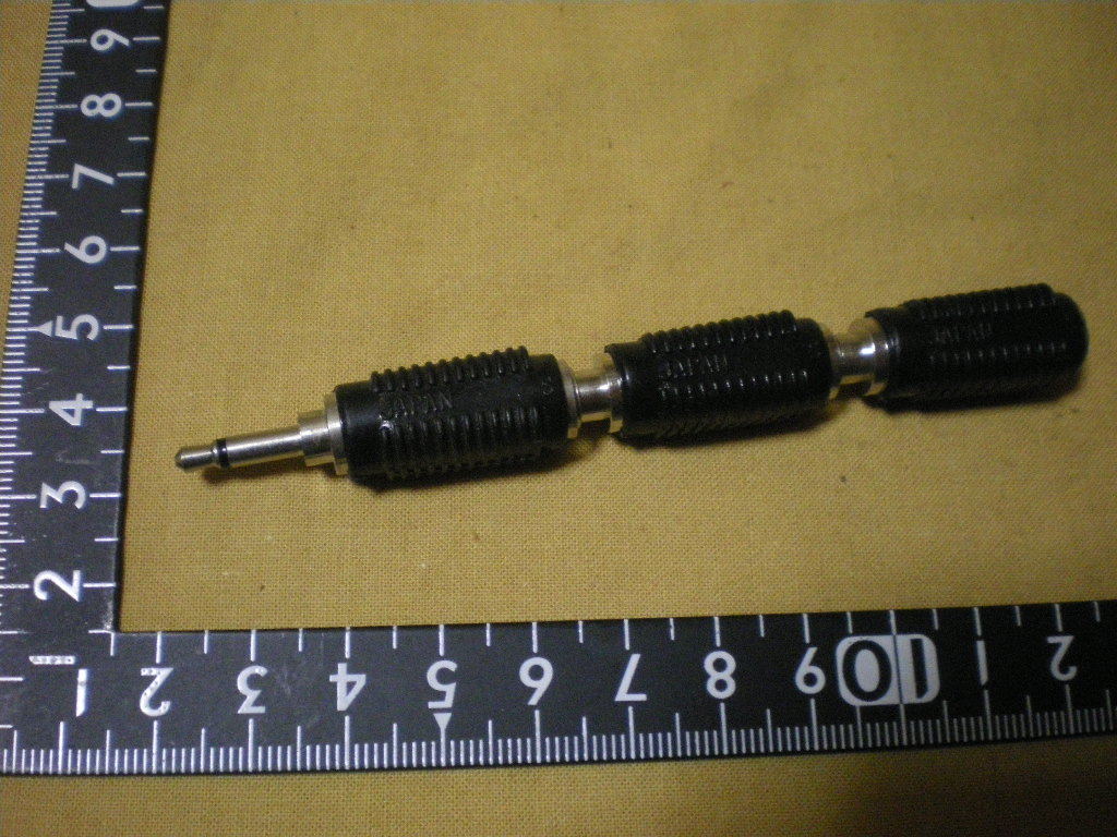  rare article flima* free shipping ][JAPAN]. chronicle outer diameter 3.4mm monaural terminal Jack 3ke set 