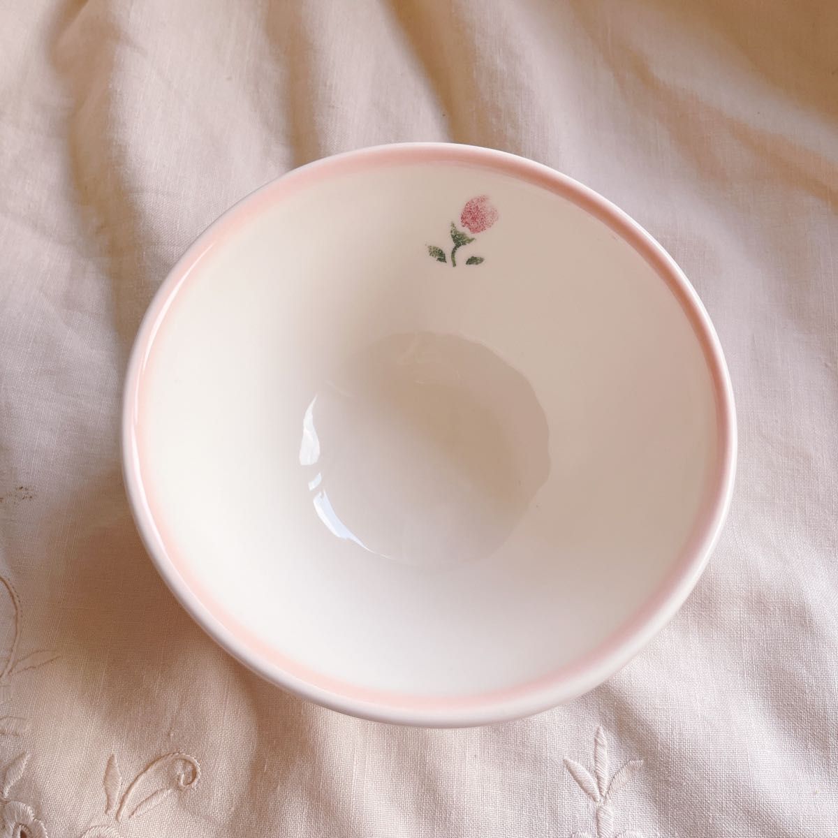 お値下げ マニー ローズカフェオレボウル2点セット陶器イマン お値下げ マニー ローズカフェオレボウル2点セット陶器イマン