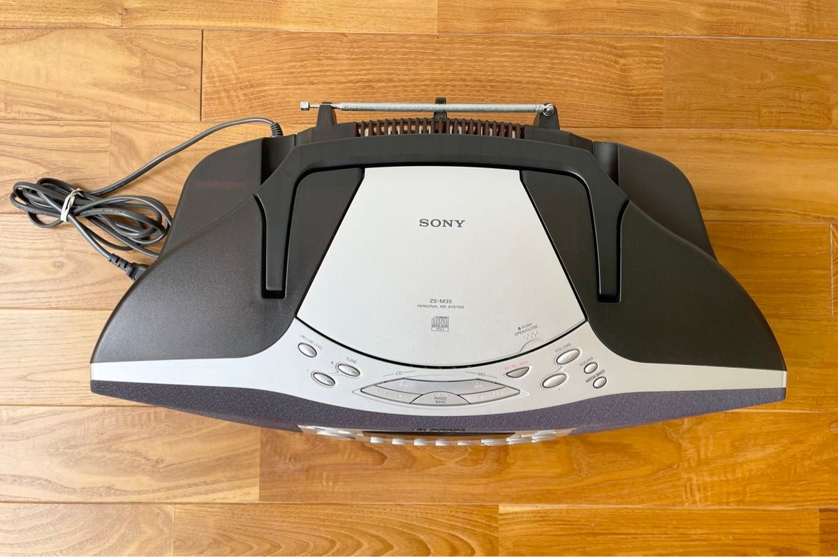 SONY ZS-M35 パーソナルミニディスクシステム ジャンク品 MD