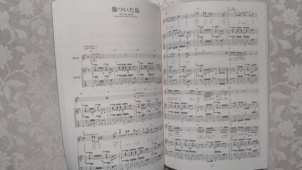 703-1 ギター弾き語り楽譜 長渕剛 Keep On Fighting 10曲 2003年