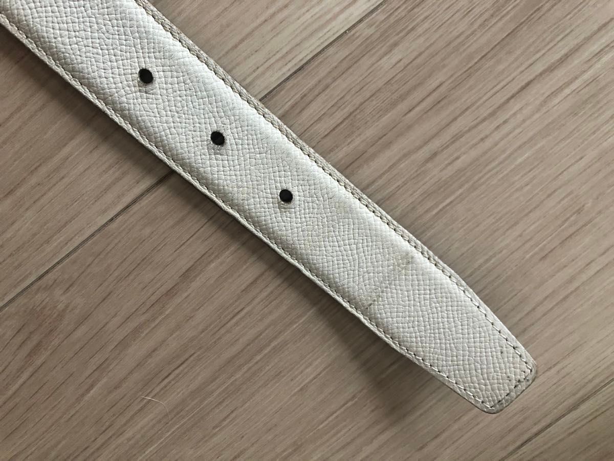 HERMES エルメス ベルト 75 リバーシブル ブラック&ホワイト HERMES エルメス ベルト 75 リバーシブル ブラック&ホワイト