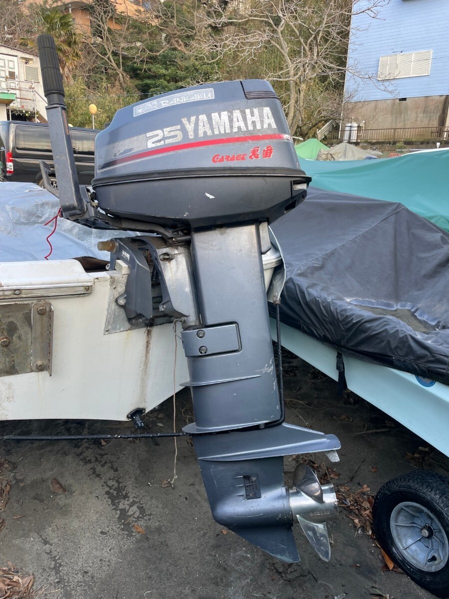 Yahoo!オークション - ヤマハ 船外機2スト25馬力L足おまけ付き Yahoo!オークション - ヤマハ 船外機2スト25馬力L足おまけ付き