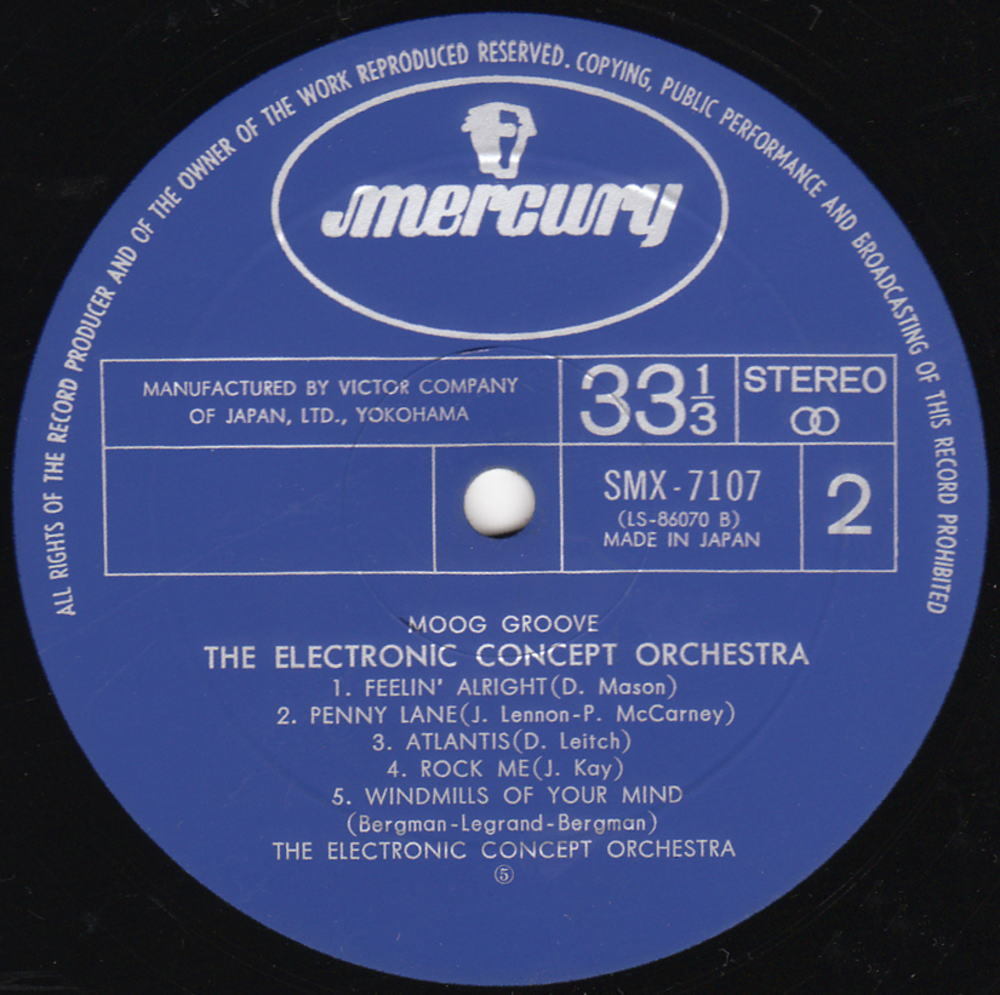 Eddie Higgins Electronic Concept Orchestra Moog Groove 電子ファンク 美女ジャケ ビートルズ 日本盤_画像6