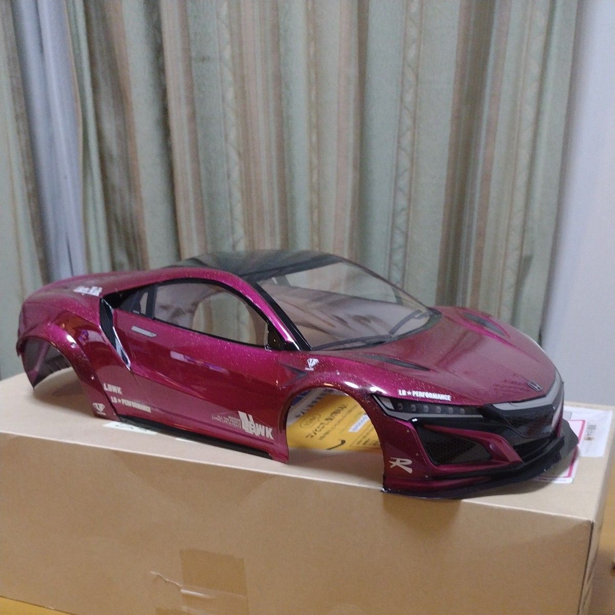 タミヤ NSX ボディ ドリフト ラメ塗装|Yahoo!フリマ(旧PayPay タミヤ NSX ボディ ドリフト ラメ塗装|Yahoo!フリマ(旧PayPay