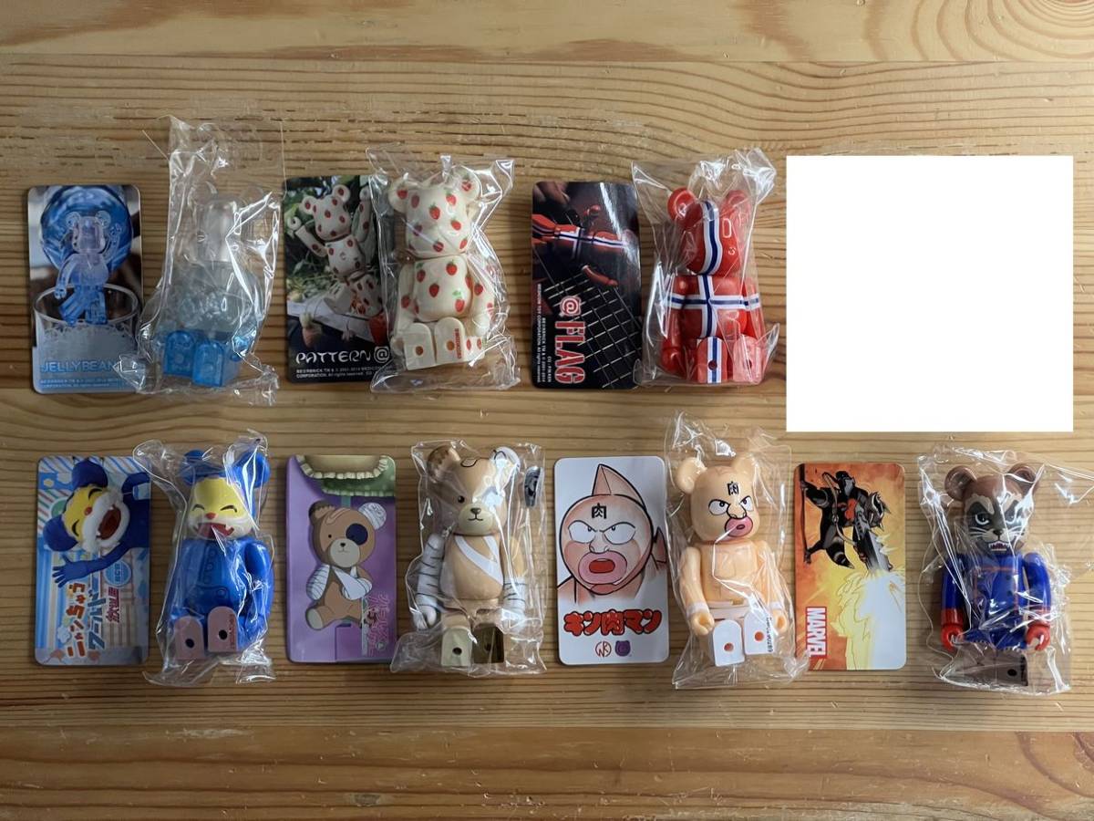話題の人気 7種セット 29 シリーズ ベアブリック 100% キン肉 BE@RBRICK キューブリック、ベアブリック