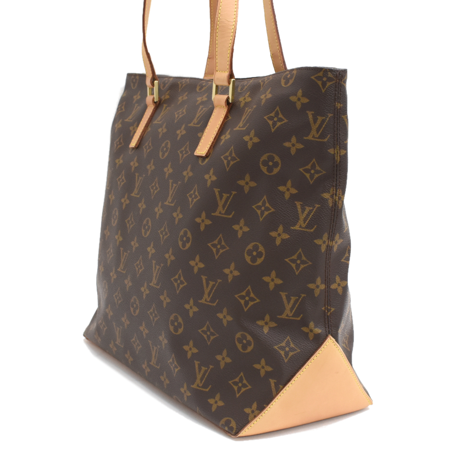  Louis Vuitton hippopotamus mezzo tote bag shoulder bag M51151 monogram Brown LOUIS VUITTON