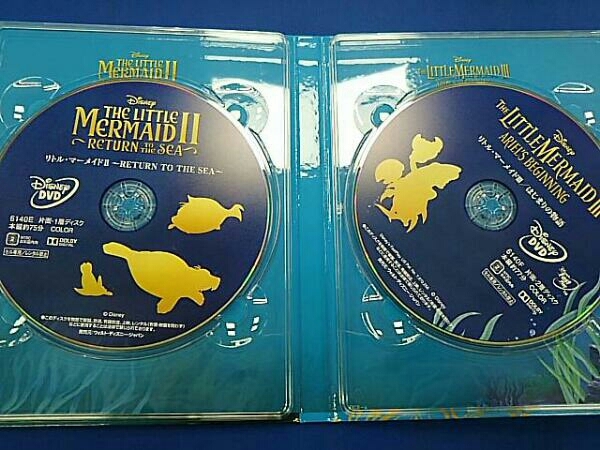 2400円 【お年玉セール特価】 美品 アラジン リトルマーメイド トリロジー セット DVD
