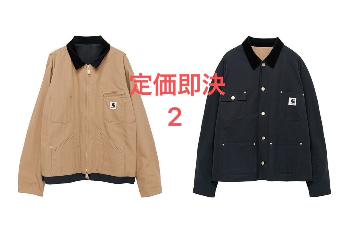定価即決 sacai Carhartt WIP Reversible Duck Jacket 2 サカイ カーハート 24ss 定価即決 sacai Carhartt WIP Reversible Duck Jacket 2 サカイ カーハート 24ss