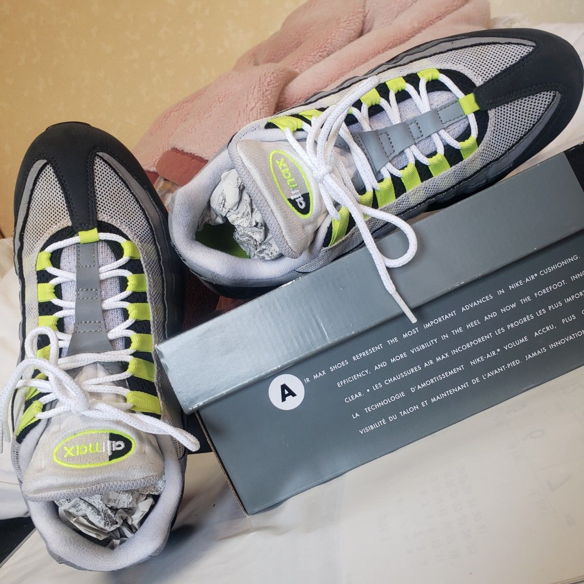 元箱付 NIKE ナイキ AIRMAX エア マックス 95 OG 2020年モデル 元箱付 NIKE ナイキ AIRMAX エア マックス 95 OG 2020年モデル
