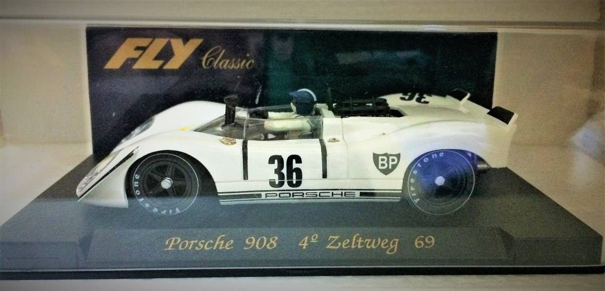 ビンテージ　スロットカー　1969　ポルシェ　908　BP　Zeltweg 1/32　新品　絶版　未使用　フライ　クラシック　超精密　超豪華版_画像1